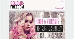 Desktop Screenshot of colour-freedom.com